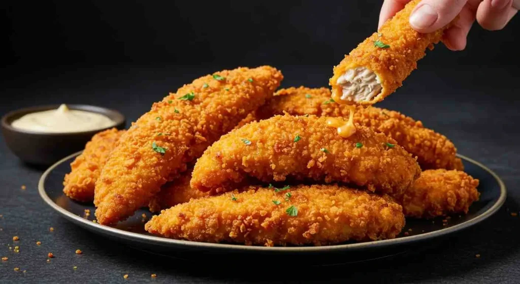 5 Easy and Delicious Crack Chicken Tenders Recipes You Need to Try 4 Crispy baked Crack Chicken Tenders coated in cheese, bacon, and ranch seasoning