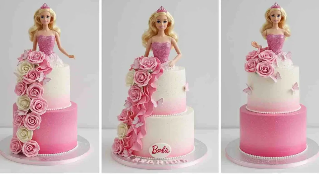 How to Make a Stunning Barbie Cake: Step-by-Step Guide for Beginners 3 Beautifully decorated Barbie cake with pink frosting, perfect for a themed birthday celebration.